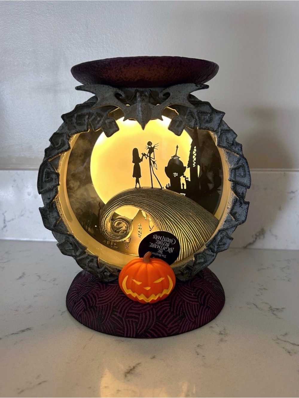 The Nightmare Before Christmas Bath and Body Light Up Candle Holder